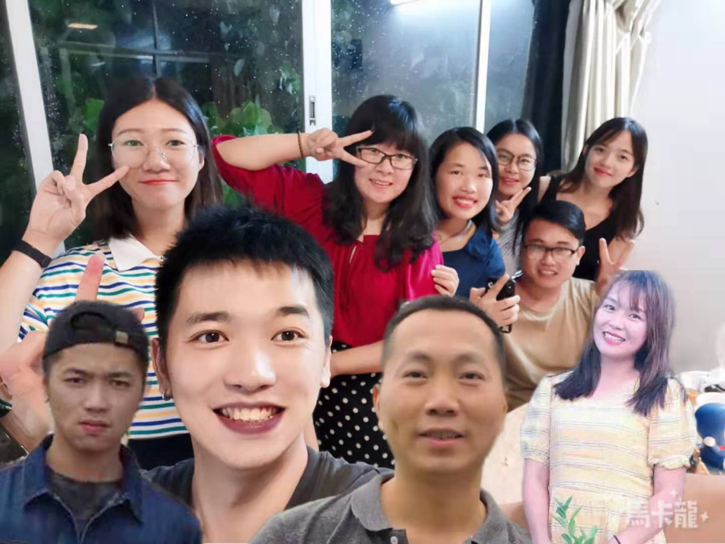 員工合影
